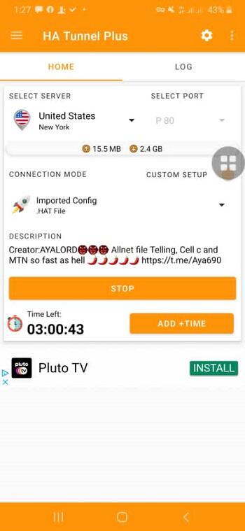 ha tunnel plus mtn config file download telegram