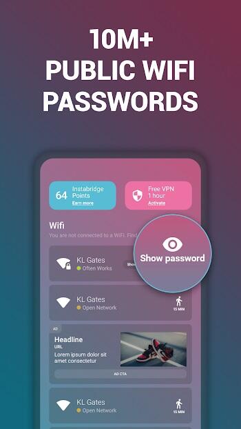 Instabridge WiFi instal the new for android