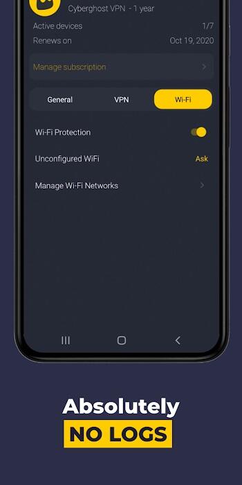 cyberghost vpn mod apk latest version