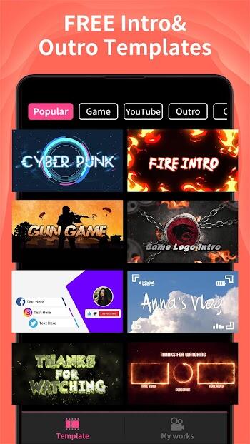 intro maker mod apk no watermark