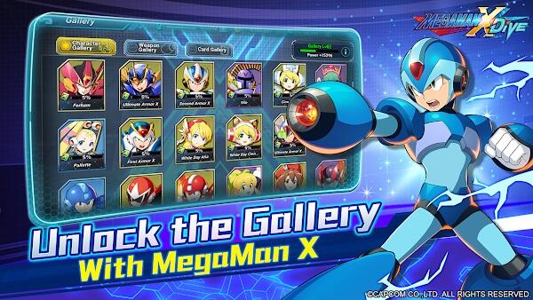 Mega Man x Diving Mod apk free download