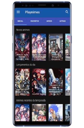 Playnimes Animes APK + Mod for Android.