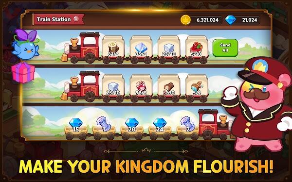 cookie chạy vương quốc mod apk (không giới hạn đá quý)