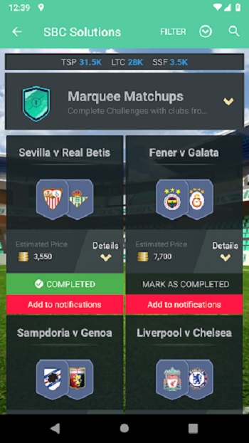 Futbin for Android - Download the APK from Uptodown