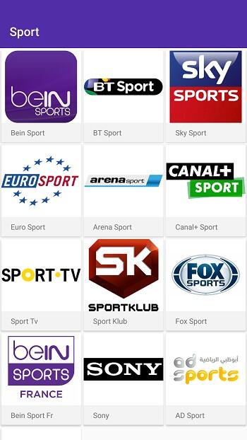 Stream best sale sports apk