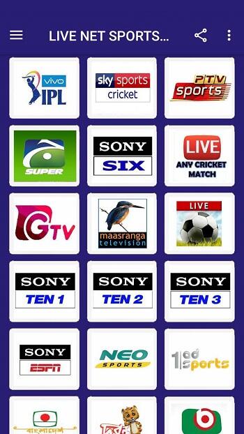 Opn sports best sale live cricket match