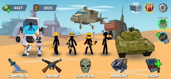 stickman world battle mod apk latest version