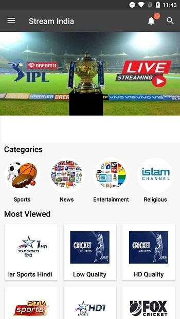 stream india tv apk mod