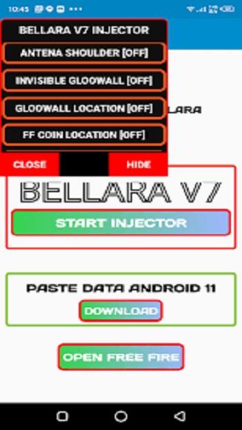 bellara blrx injector vip apk download