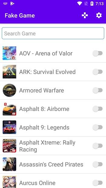 fake game collection apk download