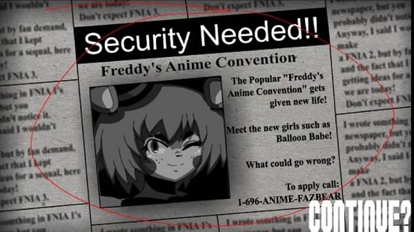 five nights in anime apk