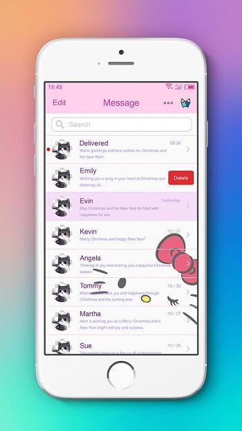 messenger ios style for android apk
