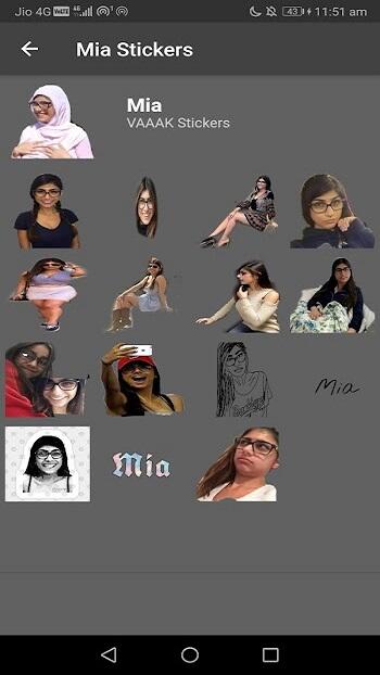 mia khalifa stickers for whatsapp apk