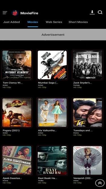 movie five apk download
