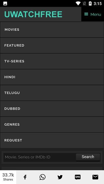 uwatchfree apk for android