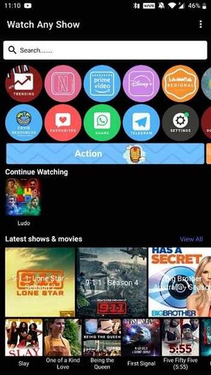 watch any show apk mod