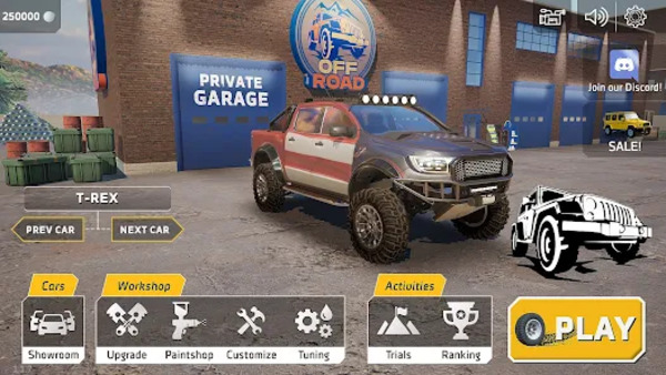 APK offroad Adventure mod dành cho Android