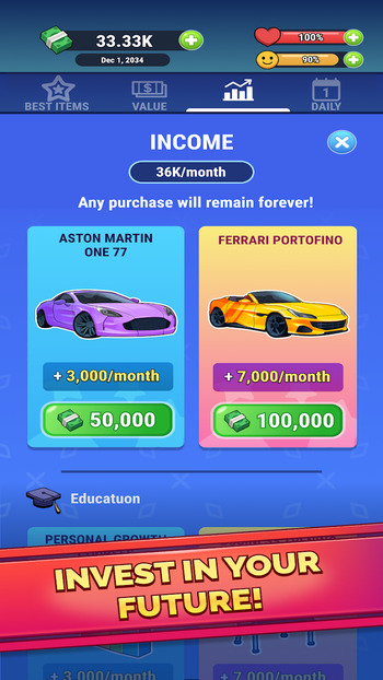 Rich Inc Mod Apk No Ads