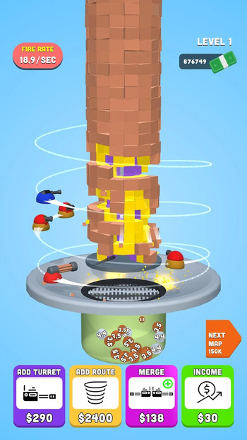 tower crusher mod apk android