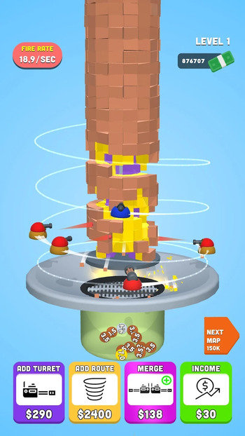 tower crusher mod apk