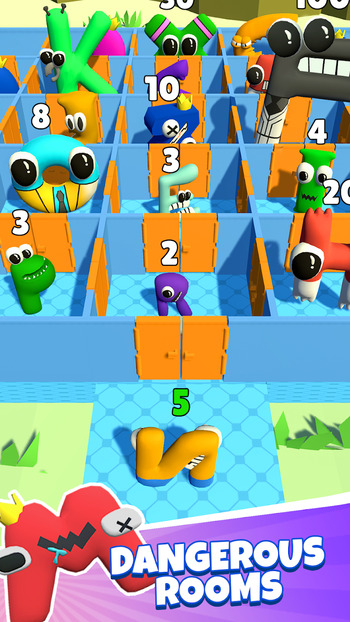 alphabet room maze mod apk free download