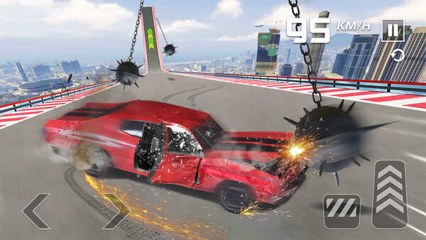 car crash compilation game mod apk download