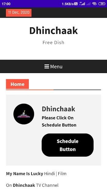 dhinchak tv channel apk