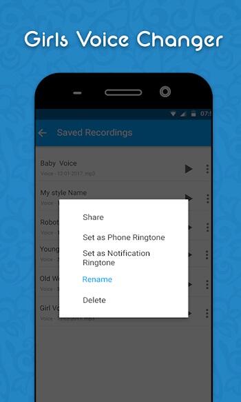 girl voice changer apk free