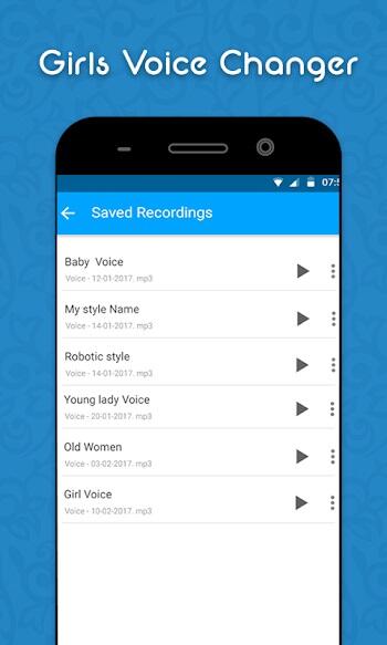 girl voice changer apk mod