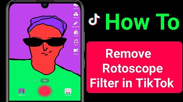 Rotoscope filter removal