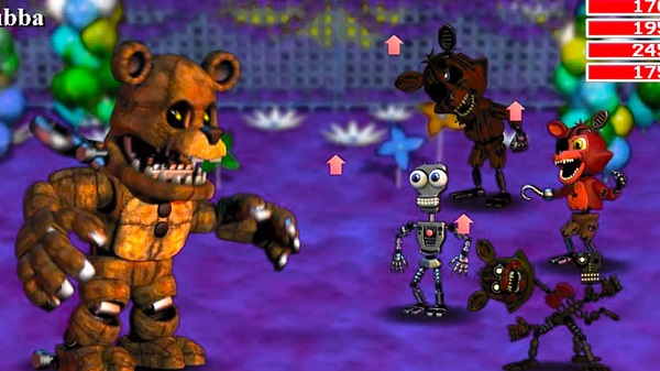 fnaf world apk all characters