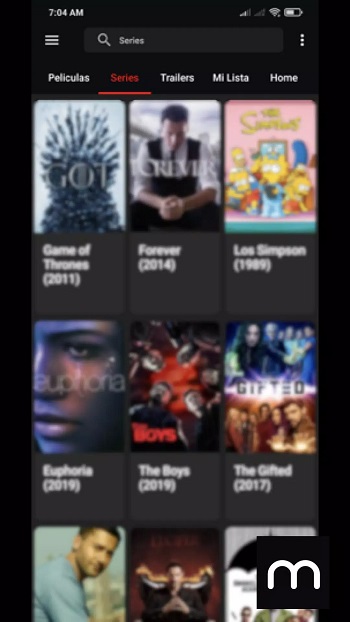 movidy apk gratis Android