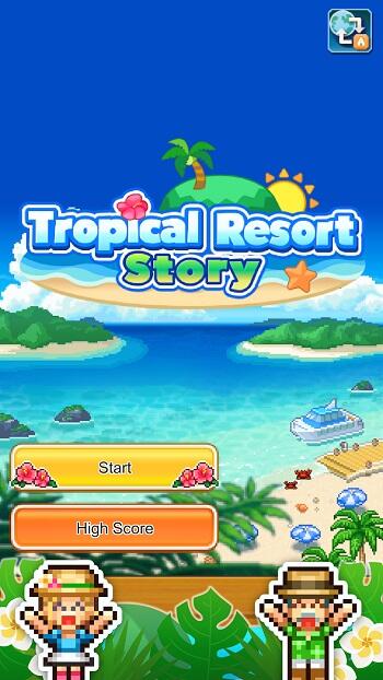 tropical resort story mod apk free