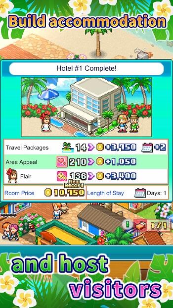 tropical resort story mod apk unlimited money