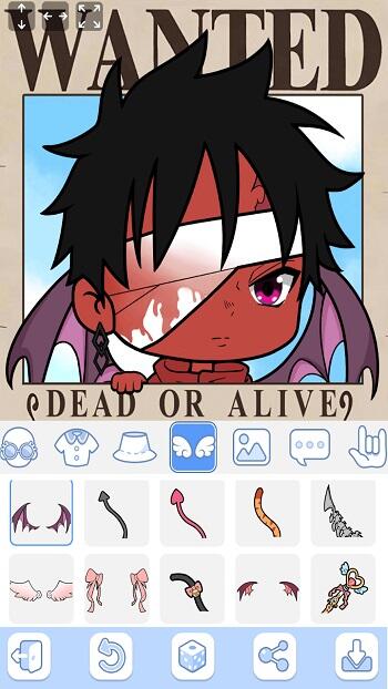 vlinder anime avatar mod apk download