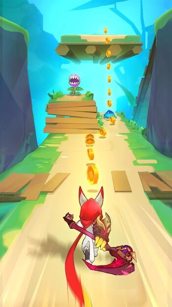 download kinja run mod apk for android
