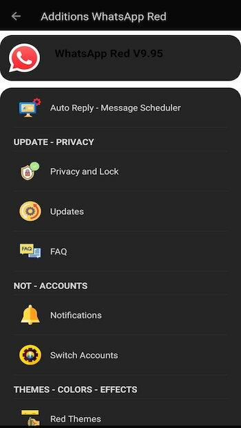 red whatsapp apk download