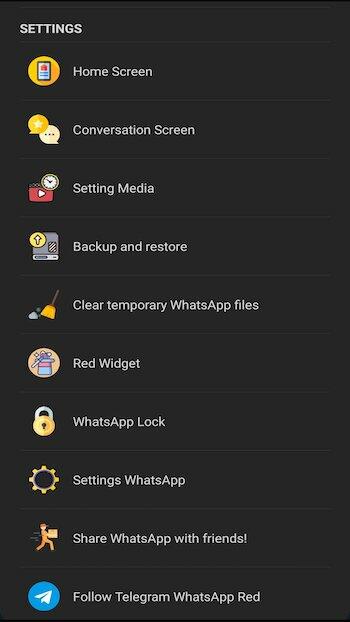 red whatsapp apk free download