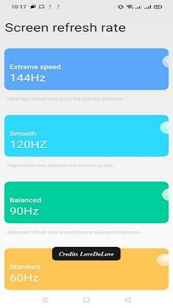 refresh rate changer apk for android