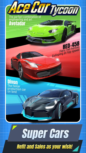 ace car tycoon mod apk cho Android