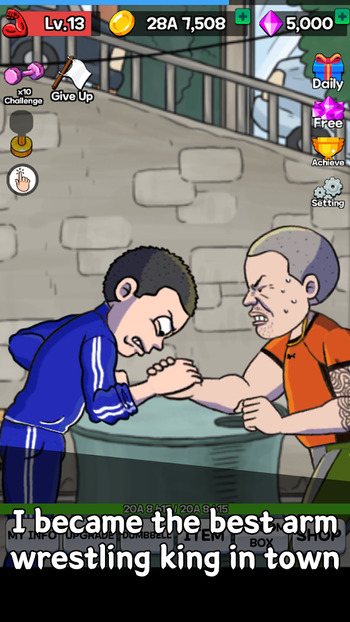arm wrestling clicker apk android