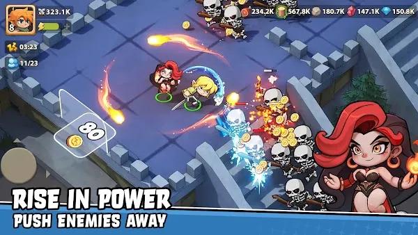 top heroes mod apk new version