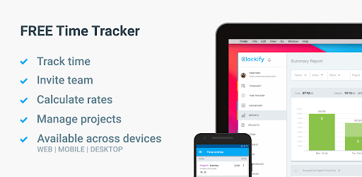 Clockify Time Tracker Mod APK 3.0.1