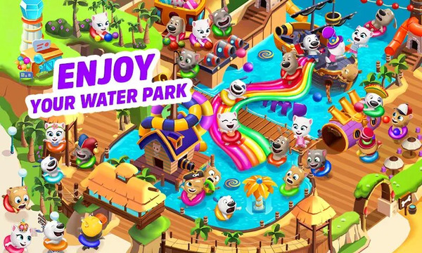 talking tom pool mod apk